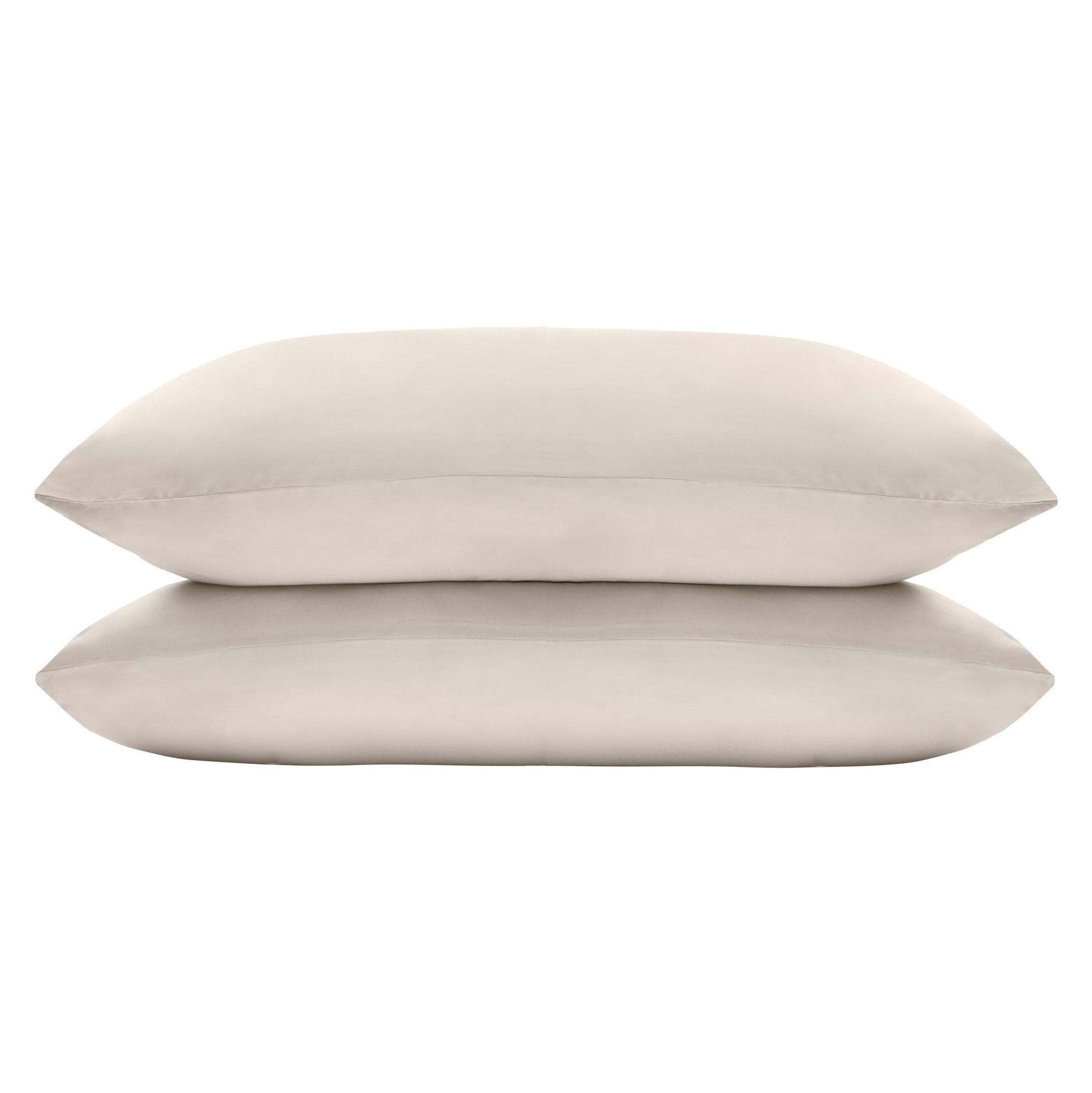 Eucalyptus Silk Pillowcase Pair in Wheat (Best Seller)-0