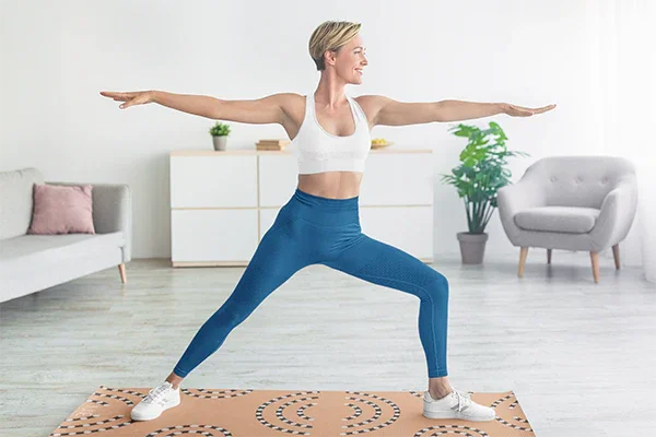 Yune Yoga Non-Slip Pilates Mat CE58