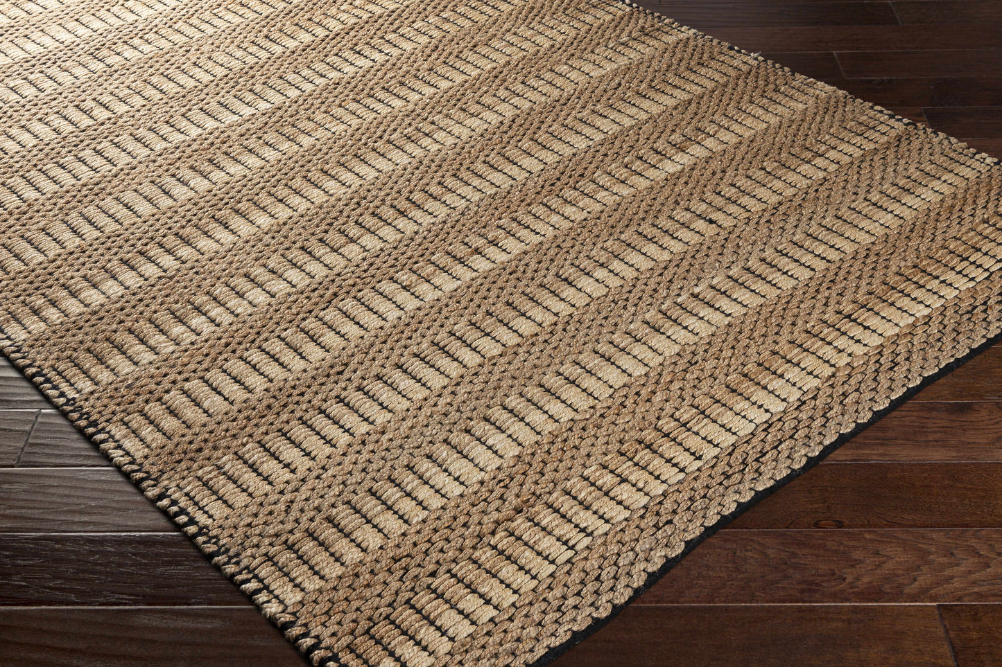 Beige Numurkah Braided Jute Area Rug - Clearance-4
